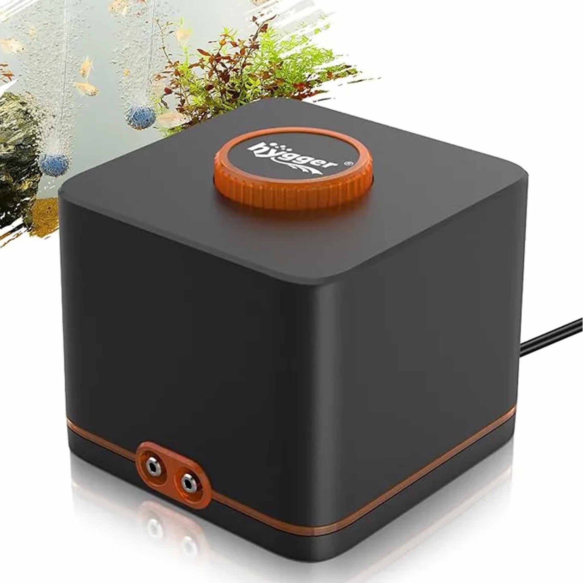 Hygger Dual Pro Aquarium Air Pump - M