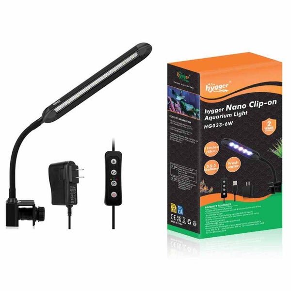 Hygger Aquarium Mini Clip On Light 14w