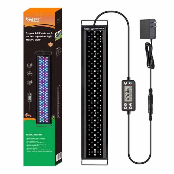 Hygger Slim Full-Spectrum LED 18w (45-60cm)