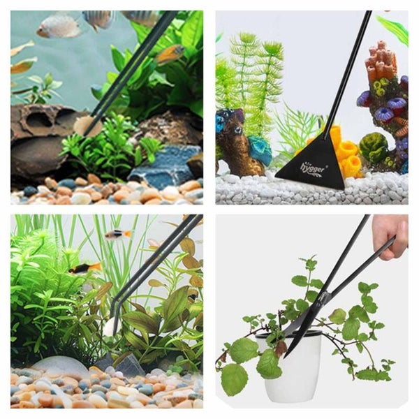 Hygger 5-in-1 Aquascaping Tools Kit (Black)
