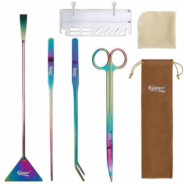 Hygger 6-in-1 Aquarium Aquascaping Tools Kit