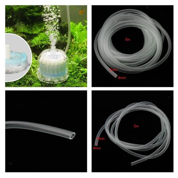 Soft Silicone Hose Airline Tube For Aquarium Fish Tank Pump per meter