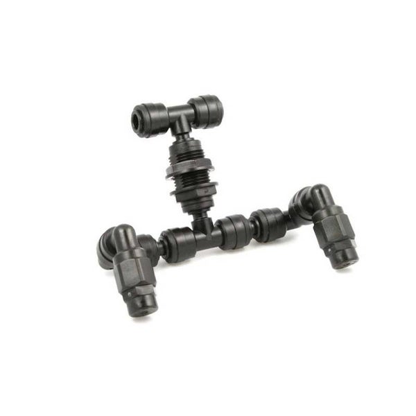 MK Double Misting "T" Nozzle, MKVNDT