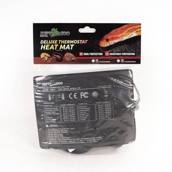 RZ Deluxe Thermostat Heat Mat, 11w – 150 x 200mm