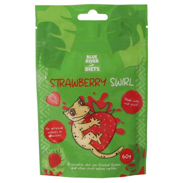 Blue River Strawberry Swirl Gecko Diet 60g
