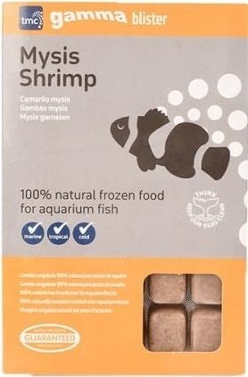 Gamma Blister Mysis Shrimp + Garlic 100g