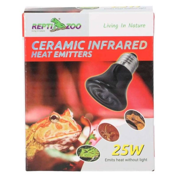 RZ Mini Ceramic Heater - Black - 25w