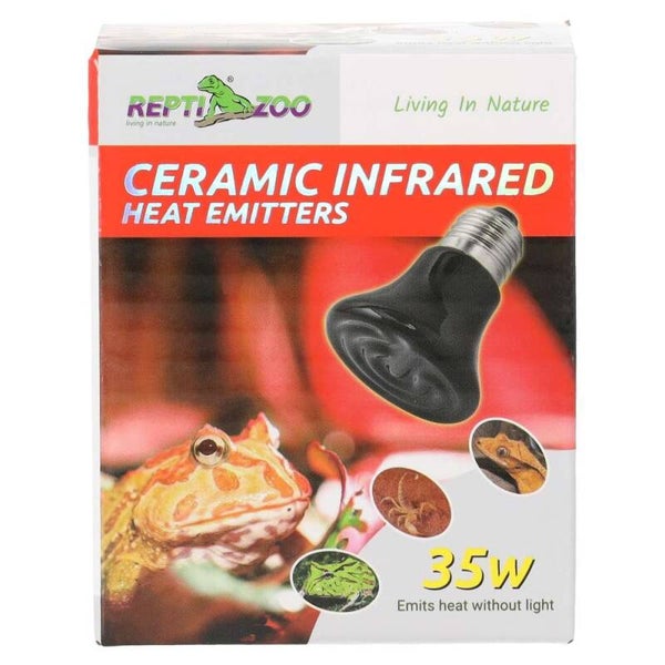 RZ Mini Ceramic Heater - Black - 35w