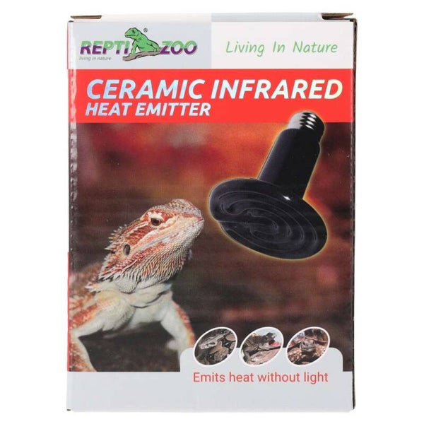 RZ Ceramic Heat Emitter - Black - 50w