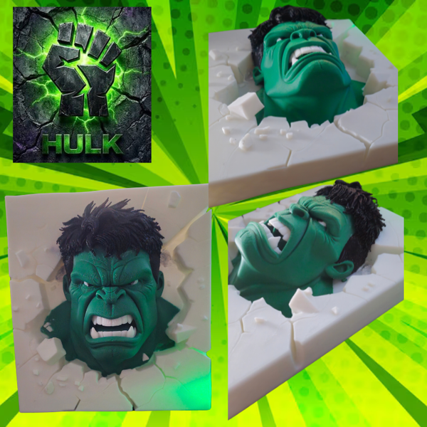 Hulk wall art