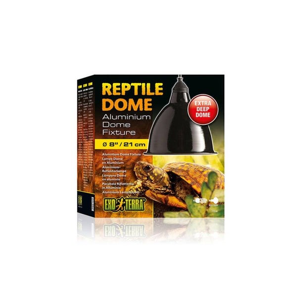 ET Reptile Aluminium Dome Fixture 21cm, PT2349