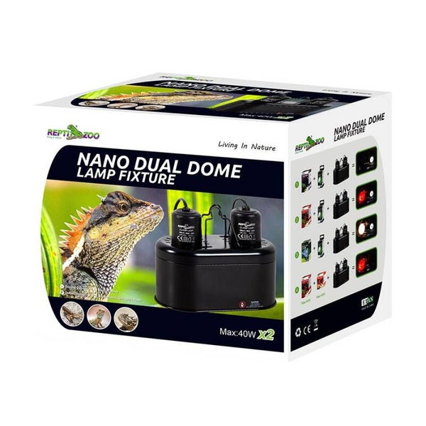 RZ Mini Duel Lamp Dome (Max 40w x 2)