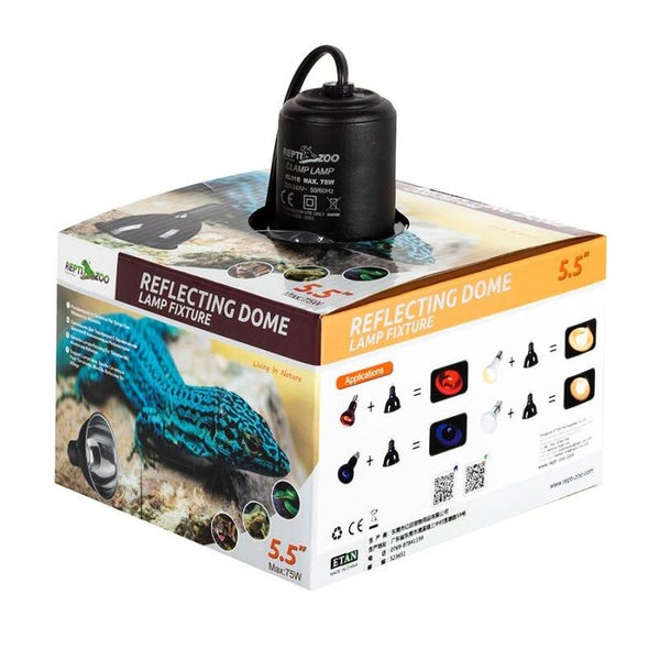 RZ Reflecting Dome Lamp Fixture - 75w - 14x14x15cm