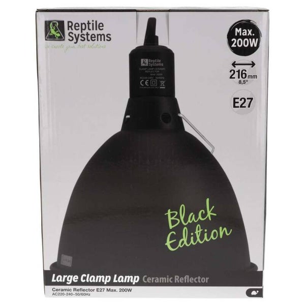 RS Clamp Lamp Black Edition Large