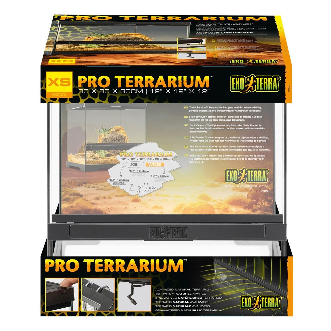 ET Pro Terrarium 30x30x30cm PT4400