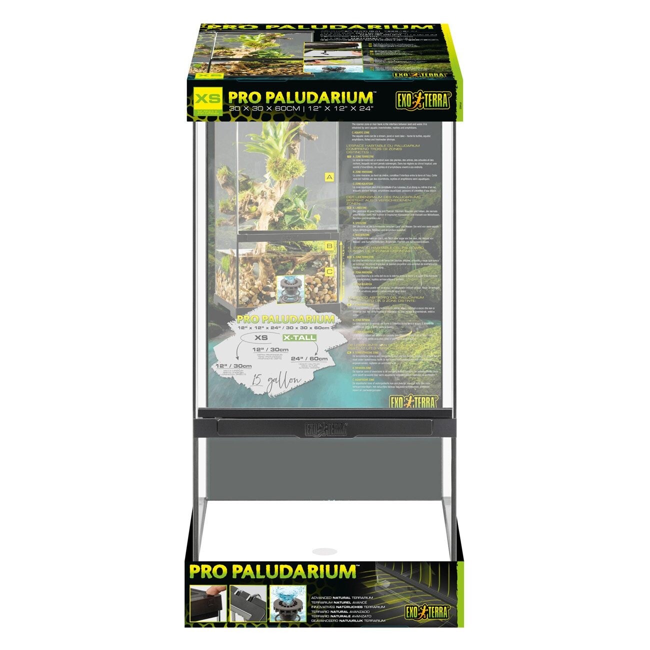 ET Pro Paludarium 30x30x60cm PT4402