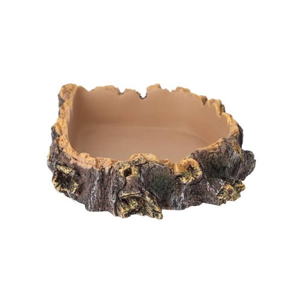 PR Rustic Bark Dish 15.5x13.5x4cm WPE615