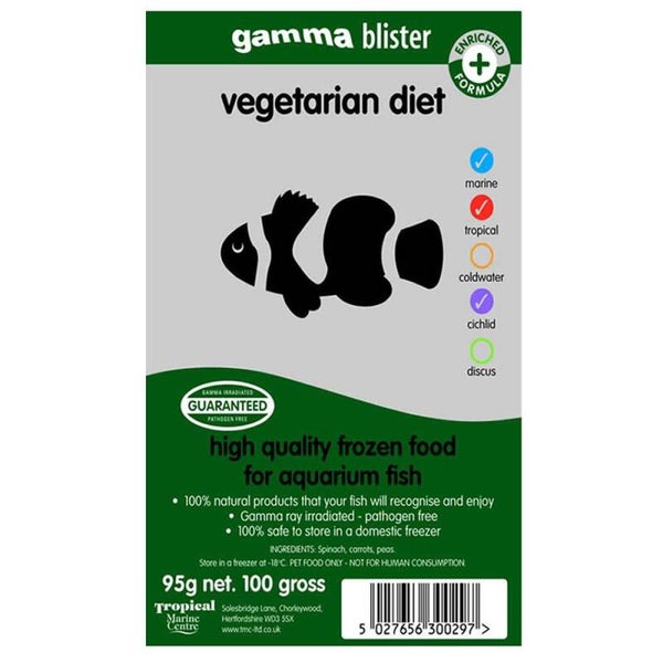 Gamma Blister Vegetarian Diet 95g