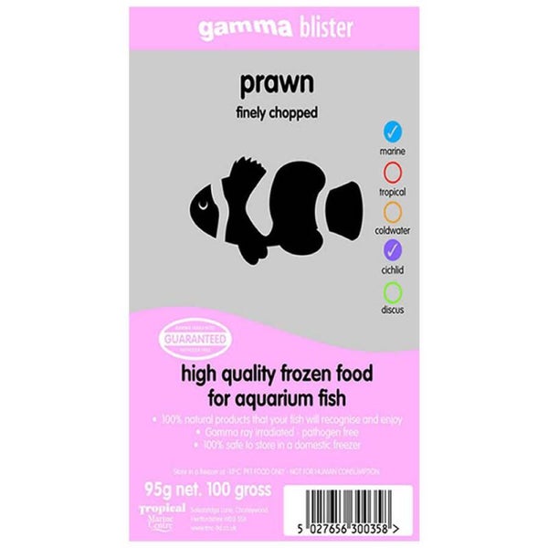 Gamma Blister Chopped Prawn, 95g