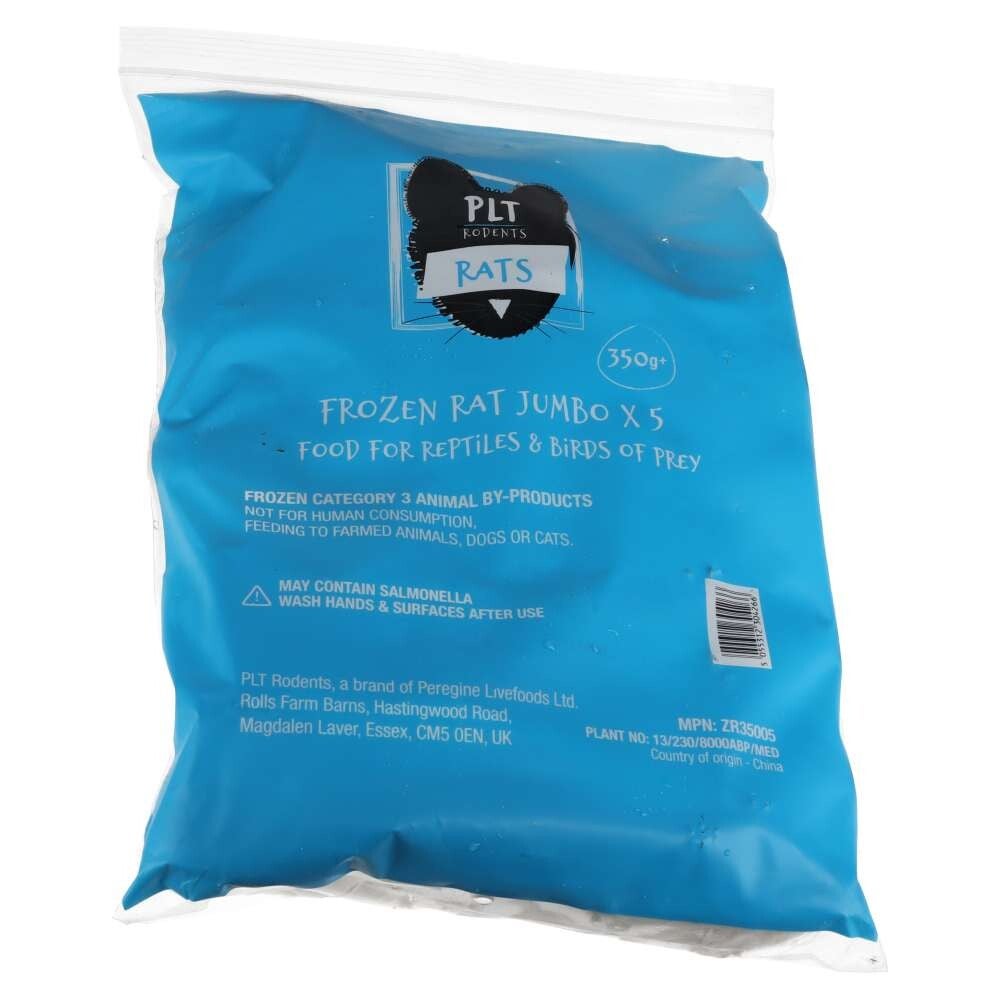 PLT Frozen Rat Medium 160g+ 5 Pack