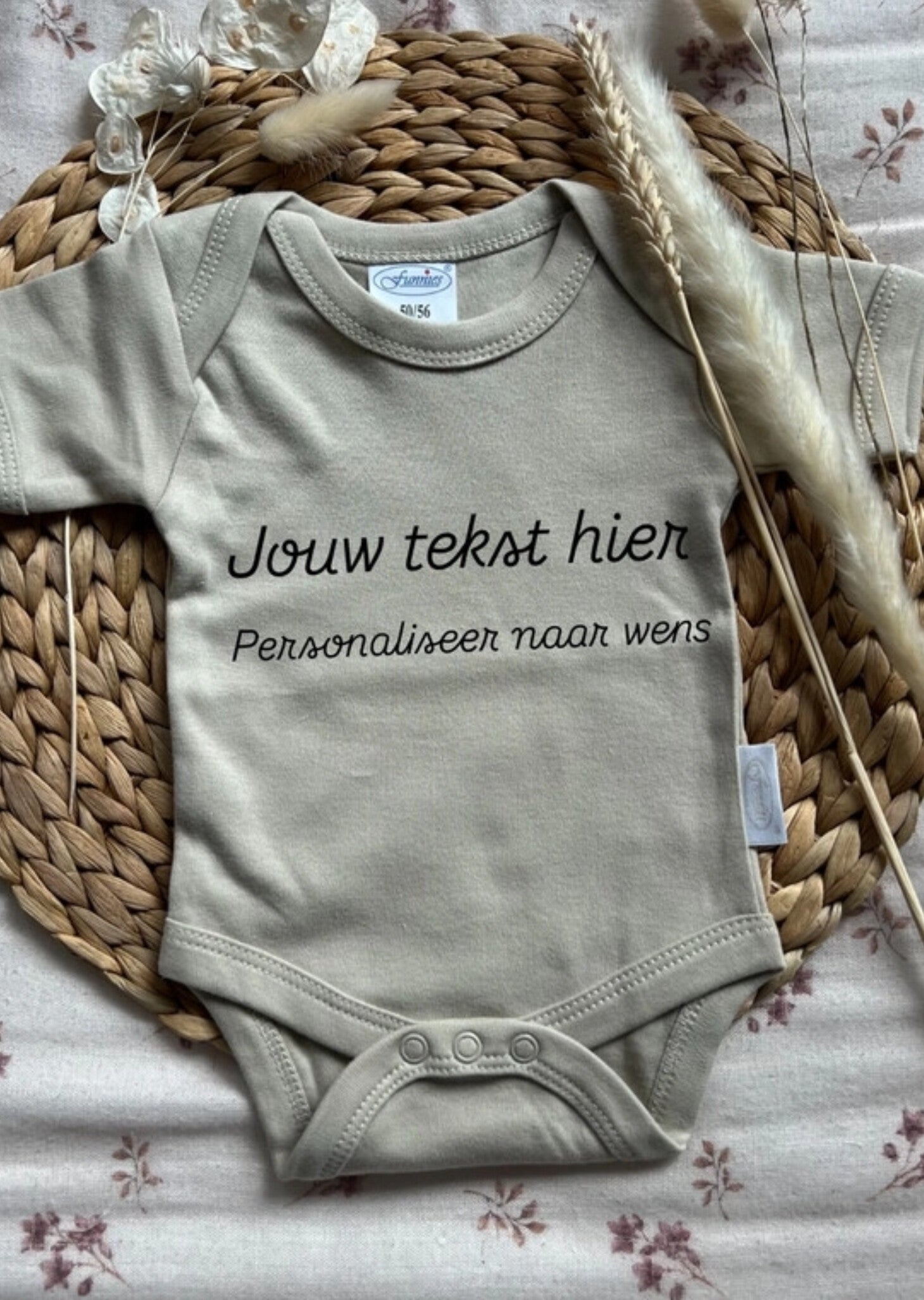 Gepersonaliseerde romper - Zand