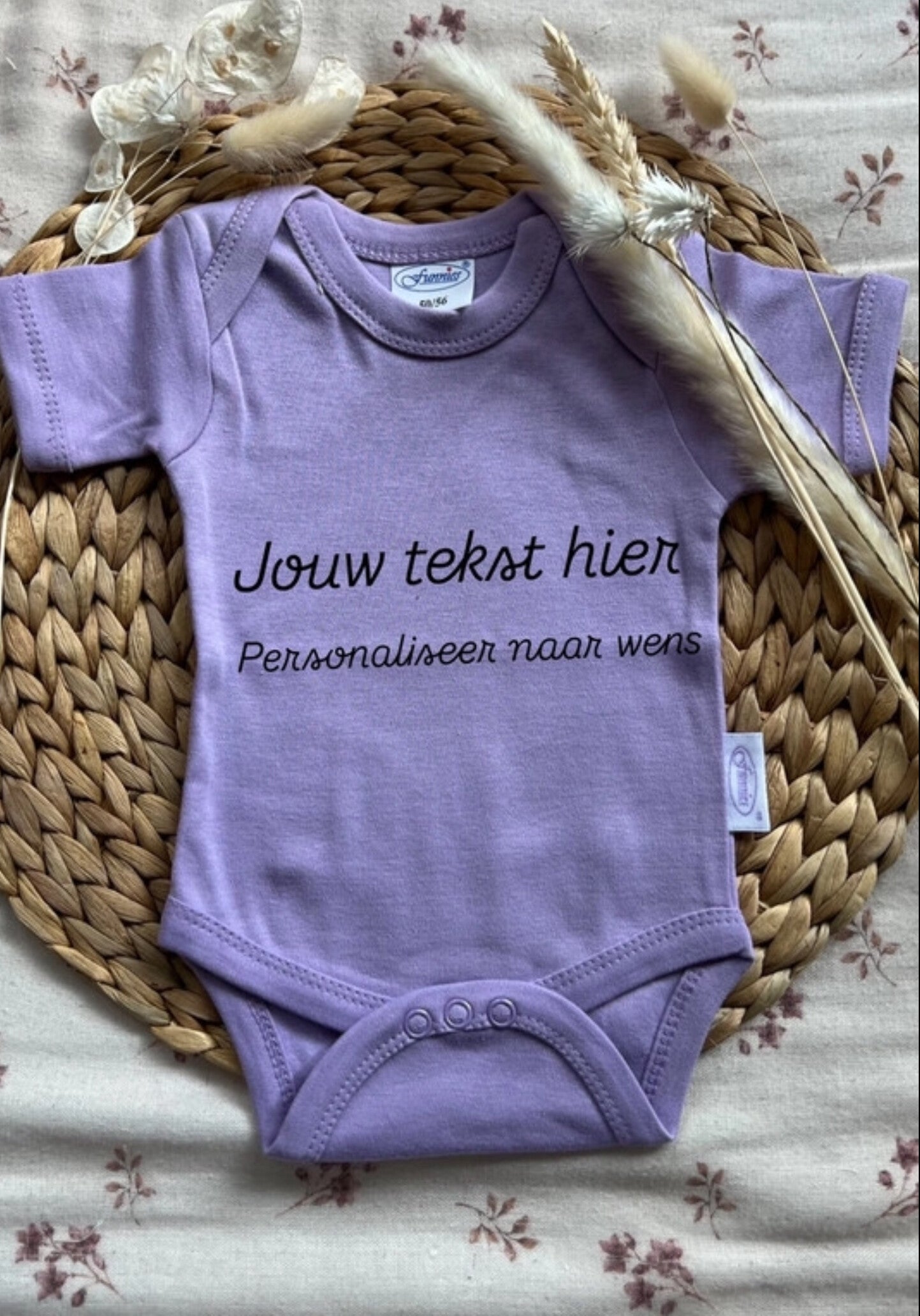 Gepersonaliseerde romper - Lila
