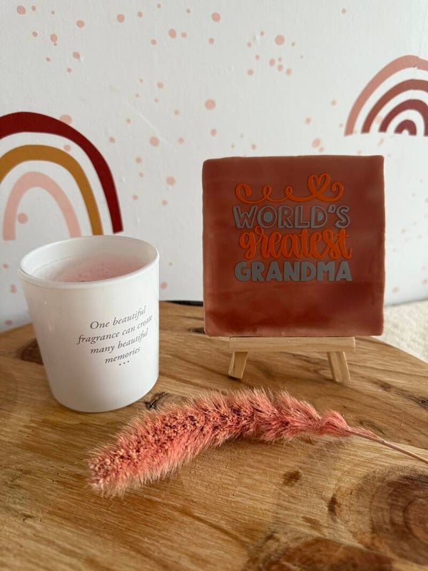 Tegeltje 10x10 - Grandma