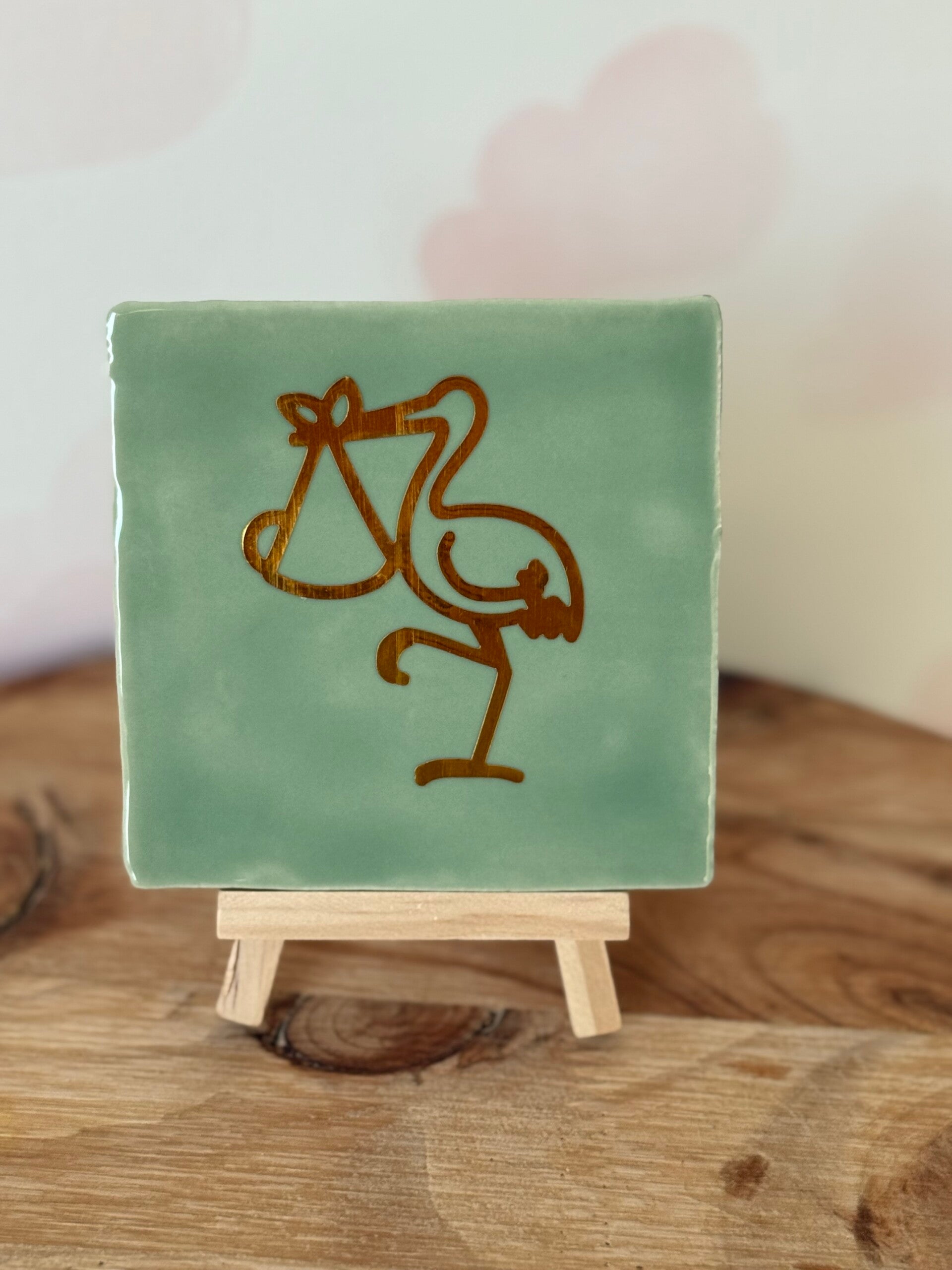 Tegeltje 10x10 - Ooijevaar