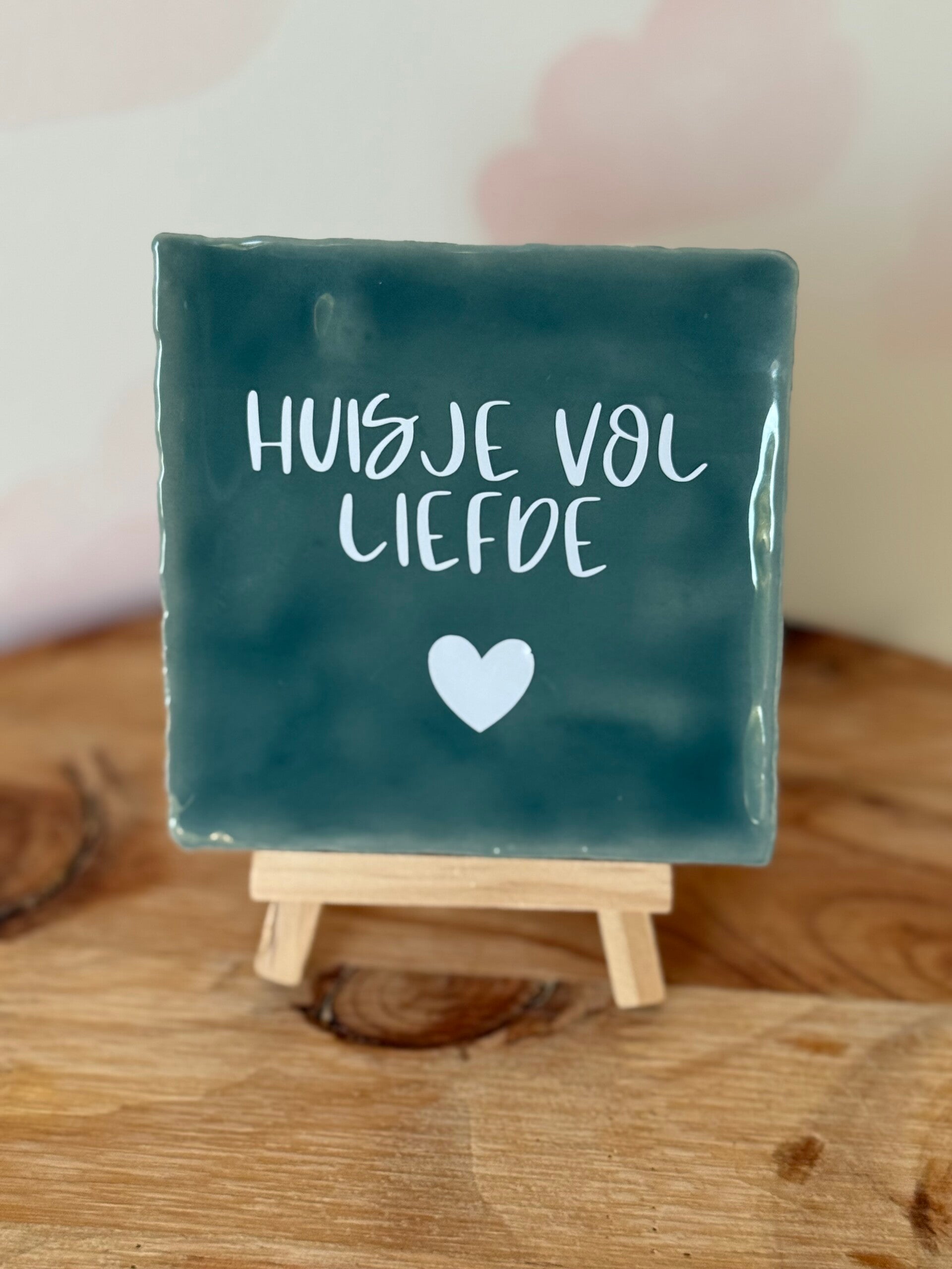 Tegeltje 10x10 - Huisje