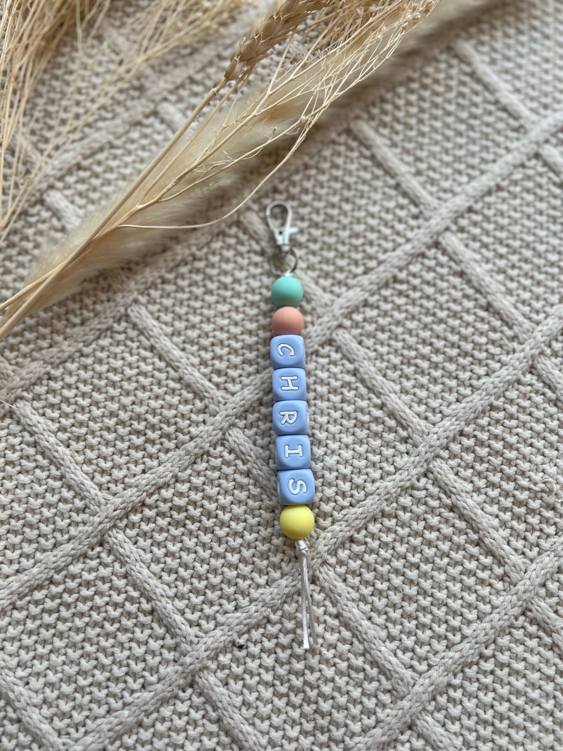 Sleutelhanger Pastel Blauw
