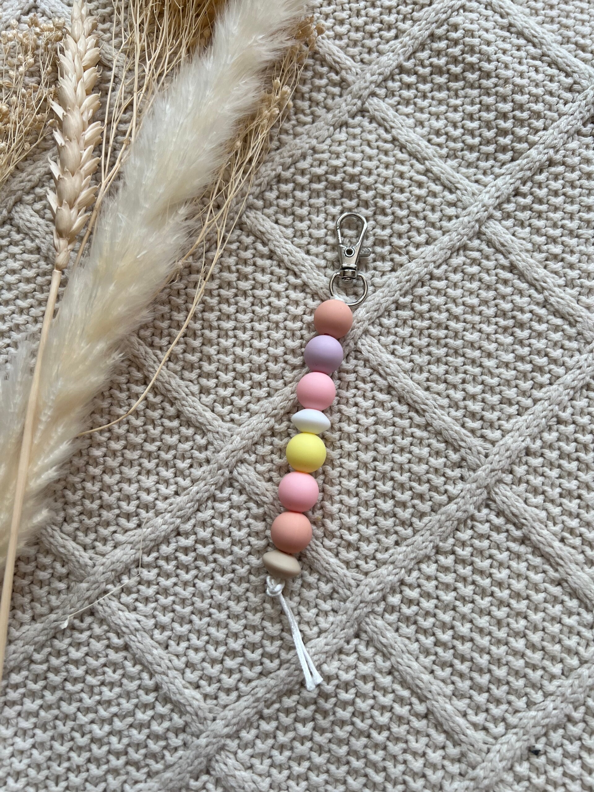 Sleutelhanger Pastel Roze