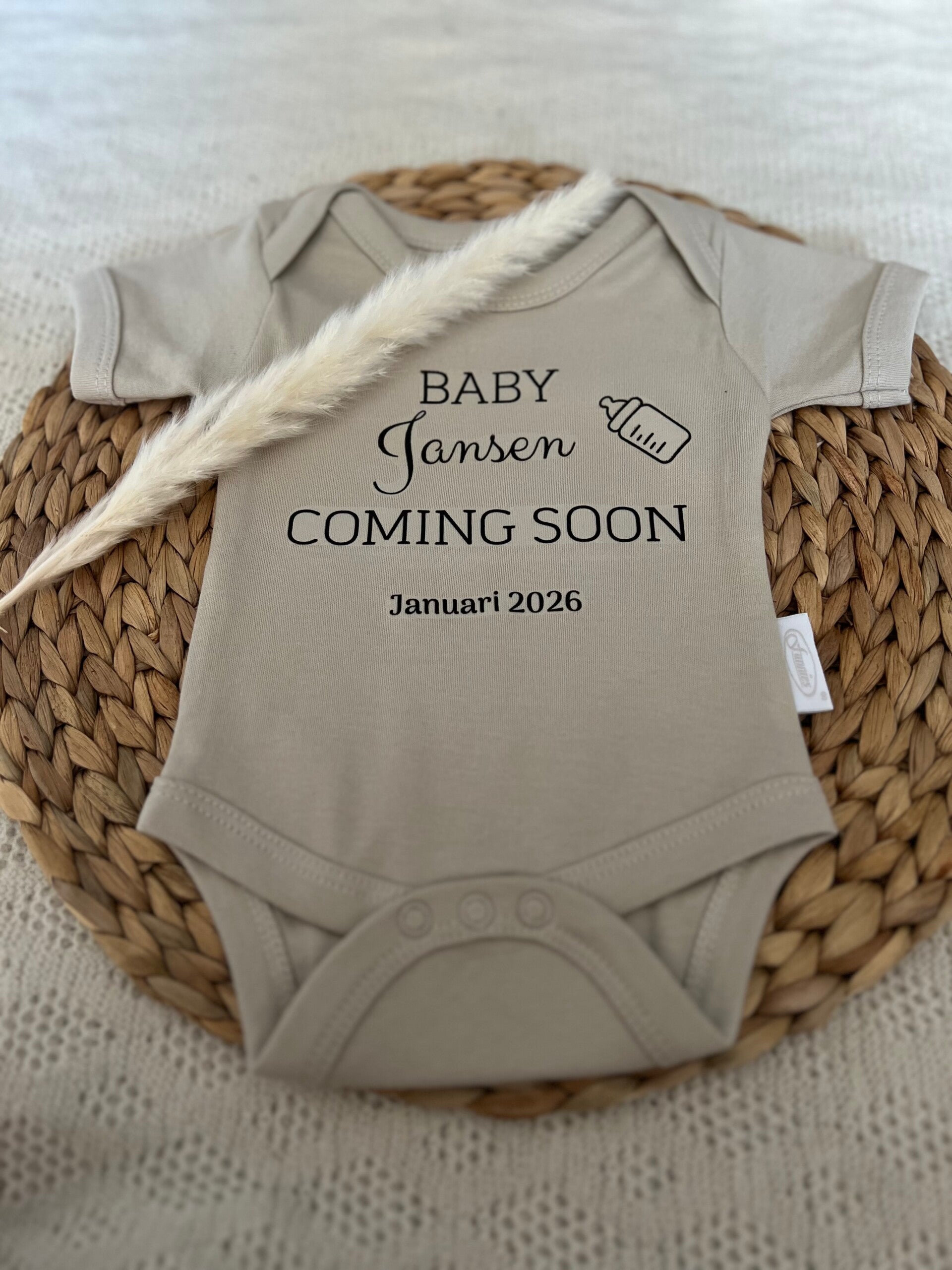 Romper Baby *achternaam* Coming Soon