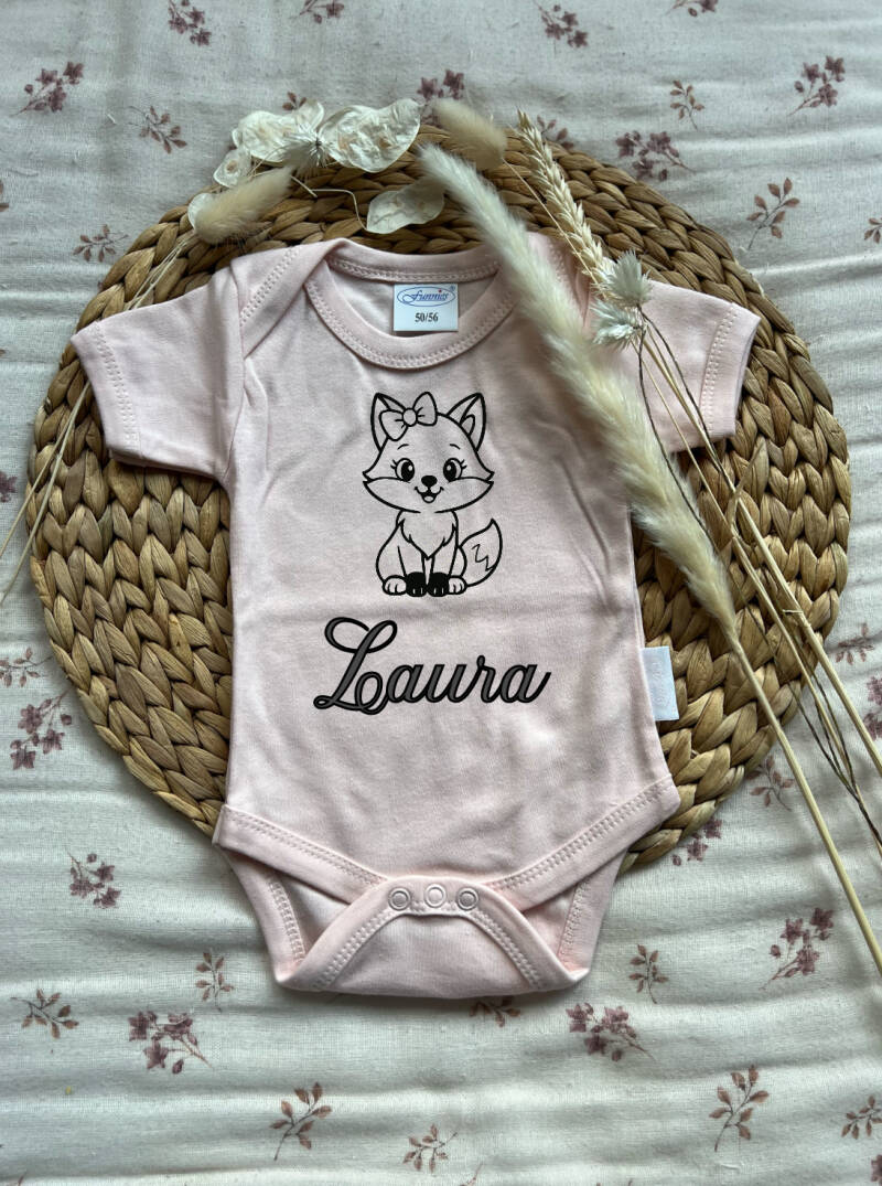 Romper Vos Strik + Naam