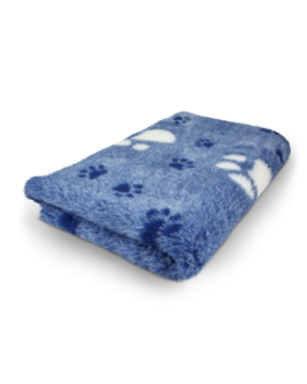 Vetbed Pootjes Blauw