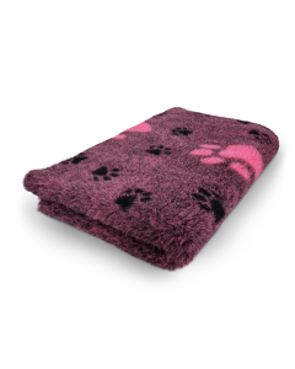 Vetbed Pootjes Cerise
