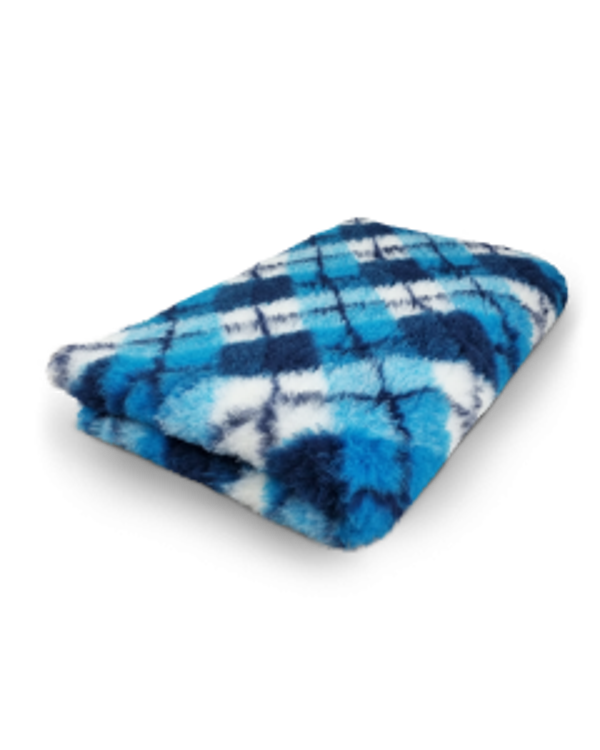 Vetbed Diamond Turquoise/Blauw