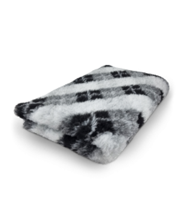 Vetbed Diamond Zwart/Grijs