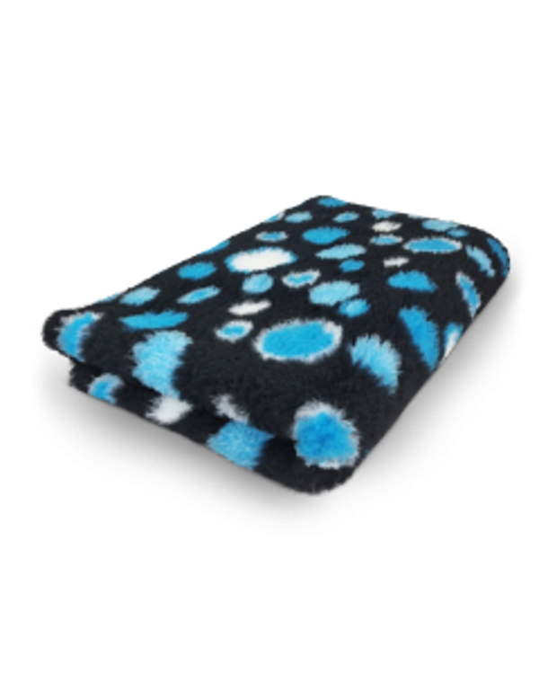 Vetbed Circel Zwart/Turquoise