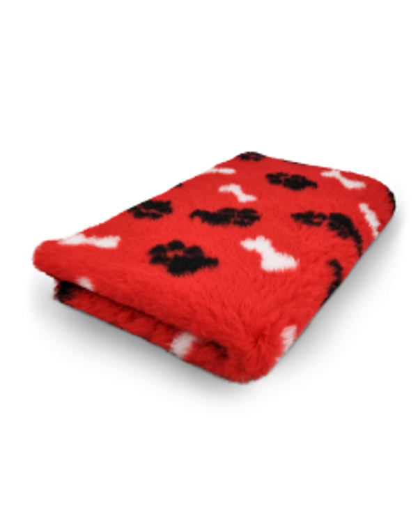 Vetbed Pootjes & Botjes Rood