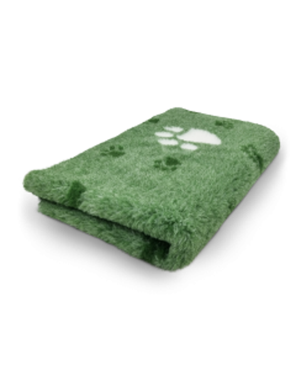 Vetbed Pootjes Groen/Wit