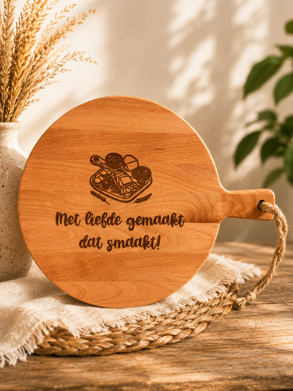 Borrelplank rond
