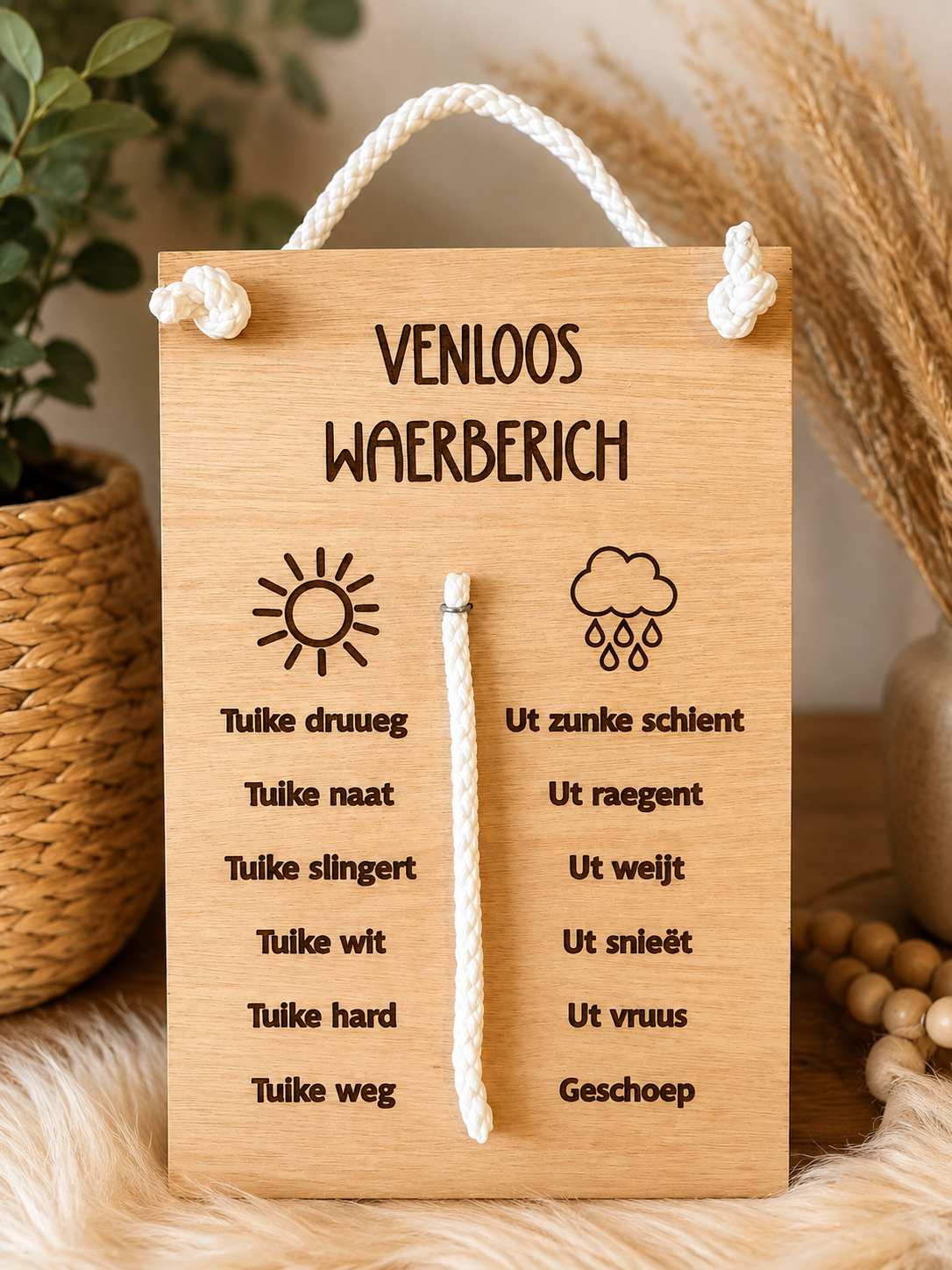 Venloos of Tegels weerbericht