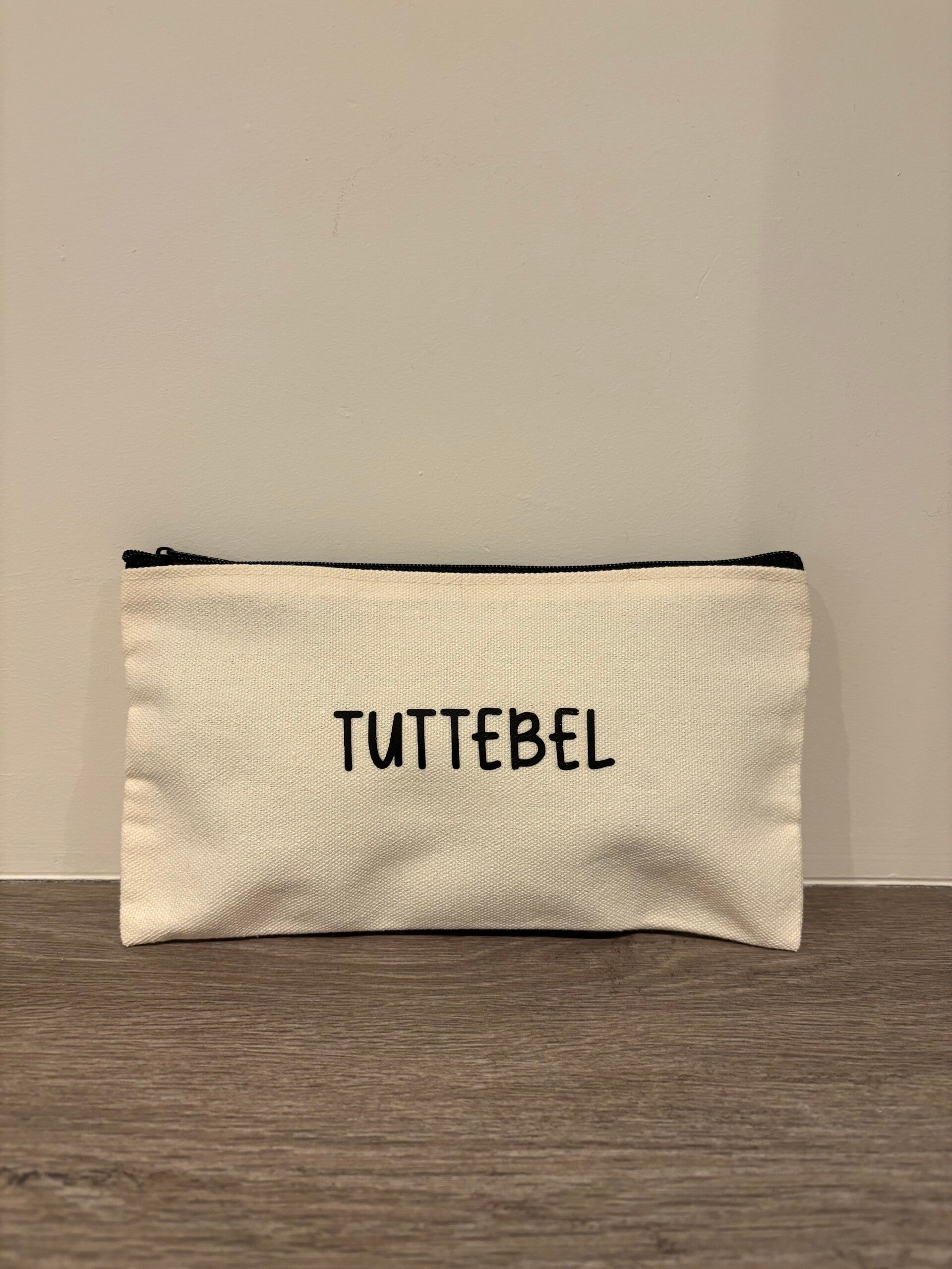 Leuke toilet/make-up tasjes met tekst