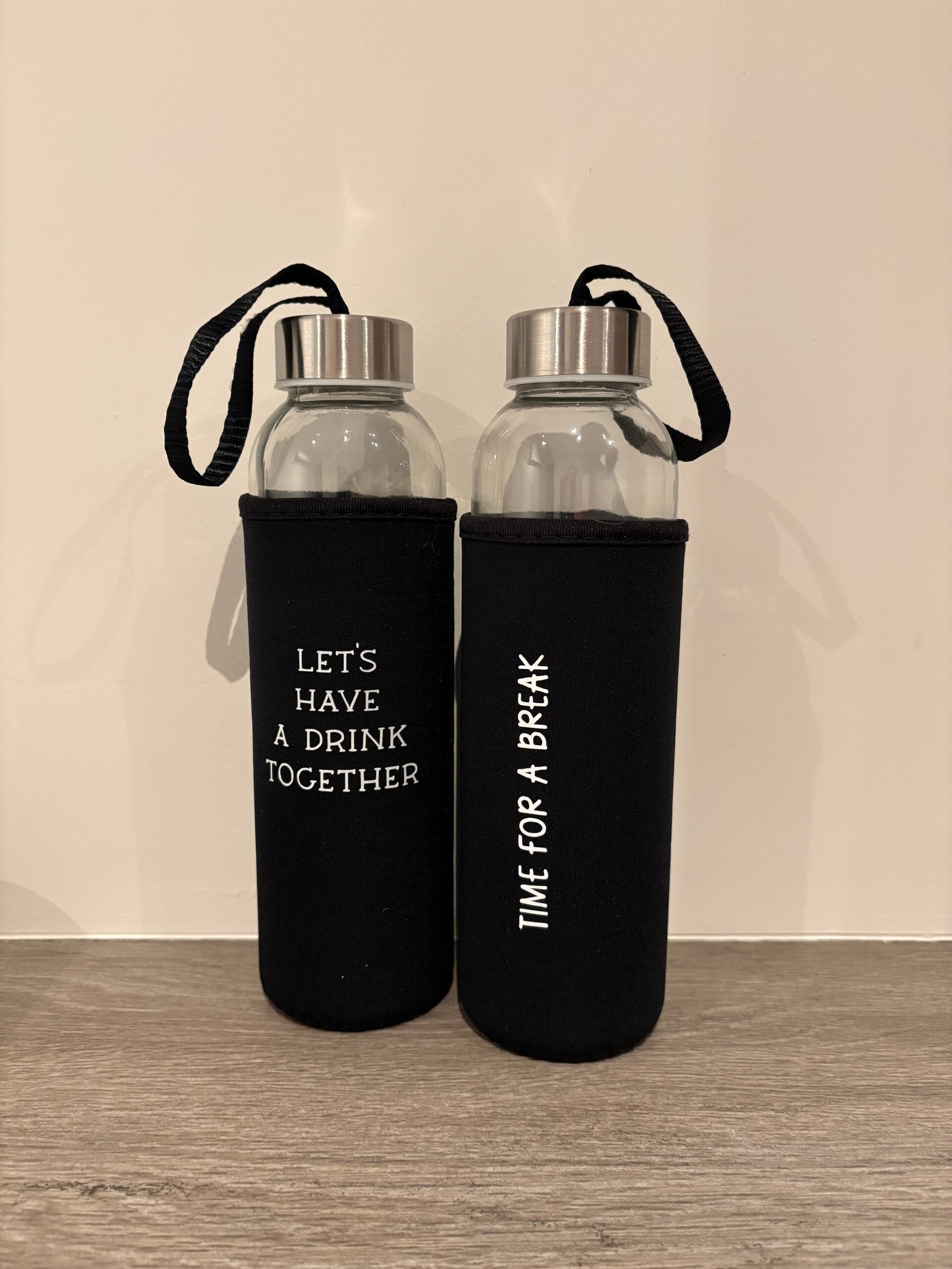 Waterfles / drinkfles met hoes 500 ml