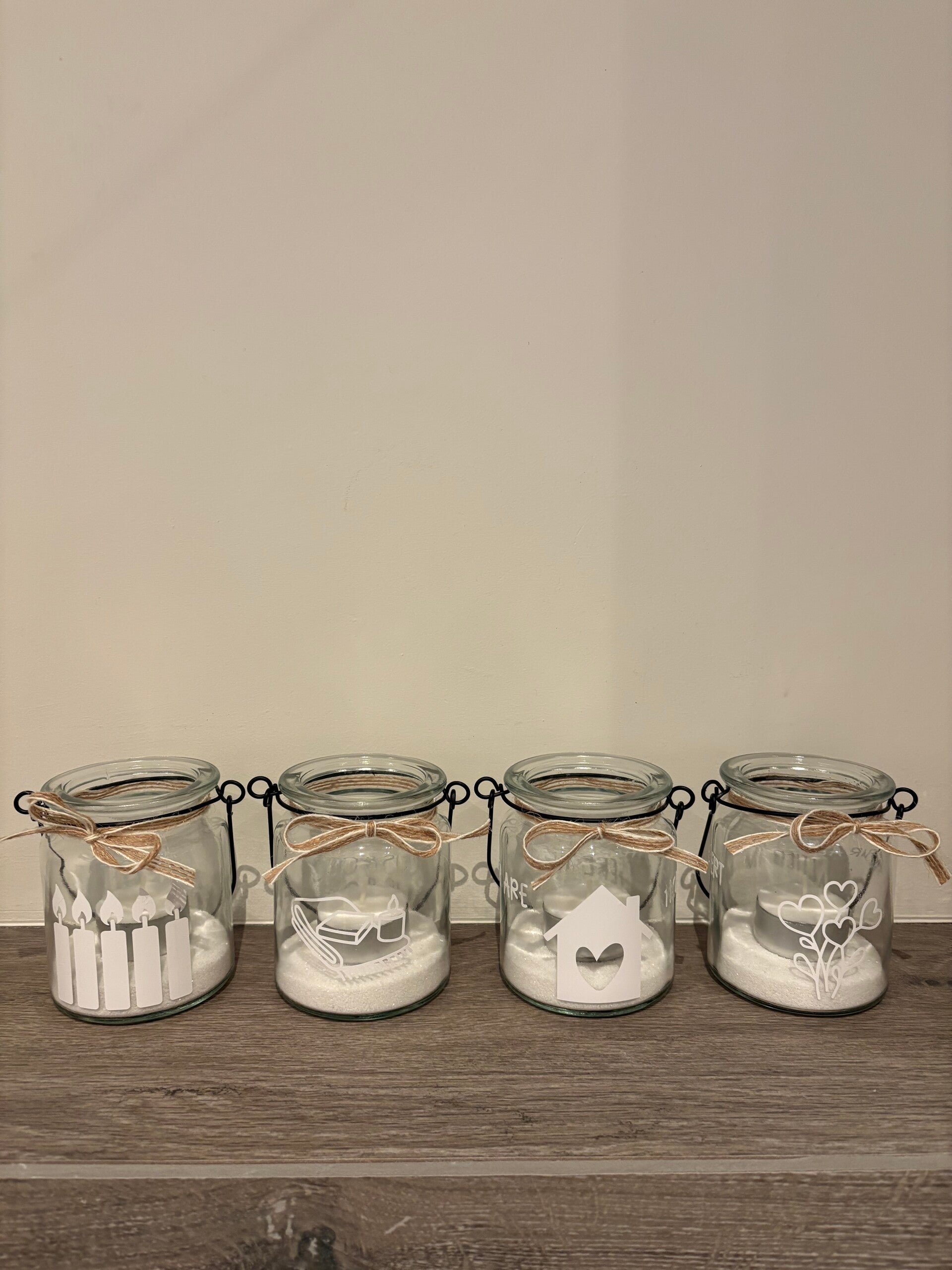 Windlicht met hengsel