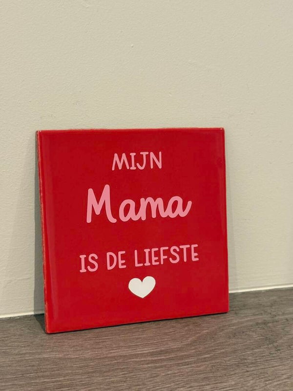 Tegeltje moederdag