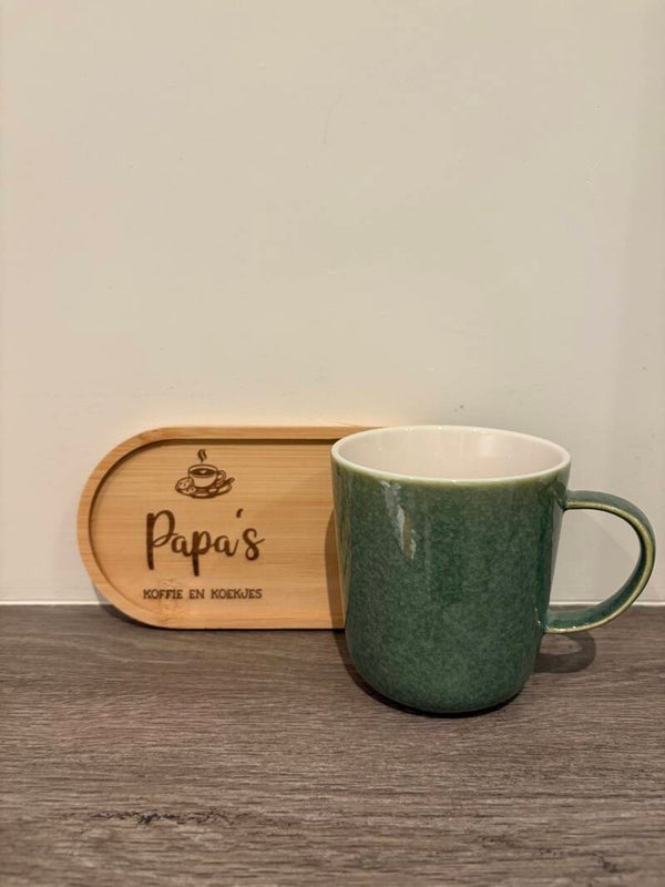 Houten koffie/serveerplankje