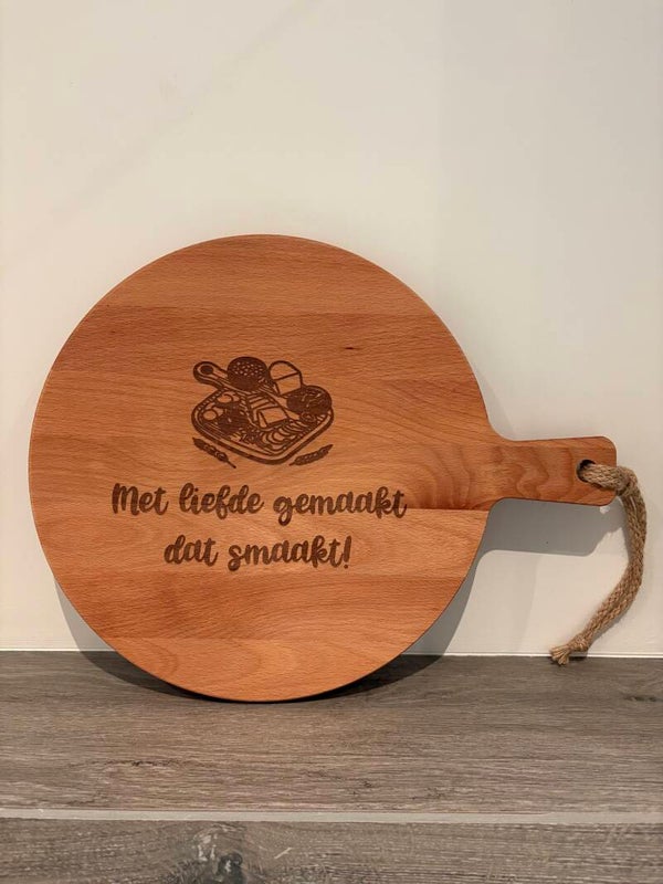 Borrelplank rond