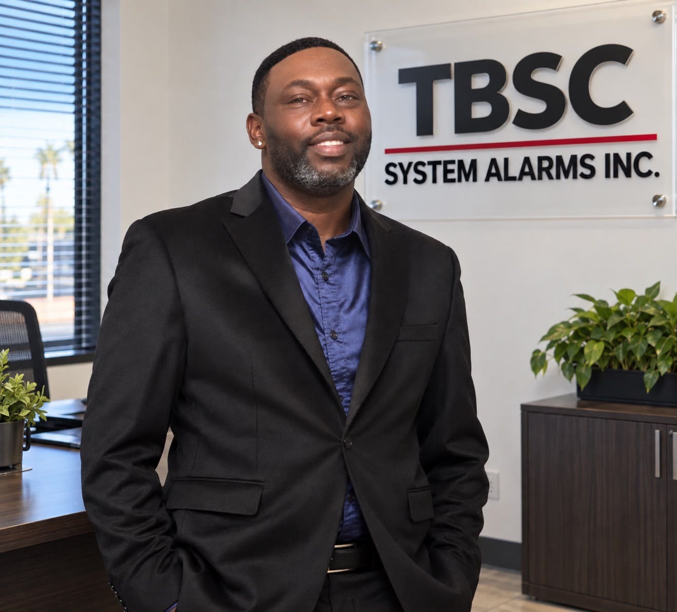 Otis Taylor, CEO of TBSC Fire Systems