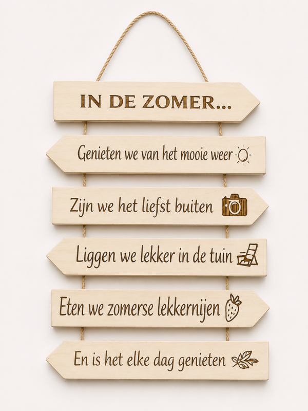 Hanger In de zomer